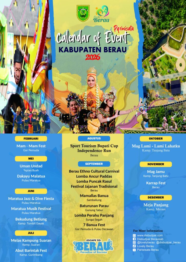 Calender Of Event Kabupaten Berau 2026